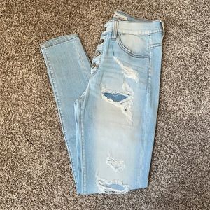 KANCAN High Rise Skinny Stretch Jean